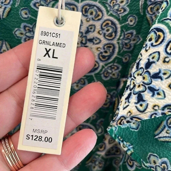 NWT | Max Studio | Wrap Ruffle Hem Dress | Sz XL - Picture 6 of 9